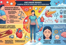 Memahami Dampak Buruk Konsumsi Gula Berlebih bagi Tubuh