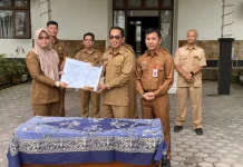 Sertijab DPKP Kobar, Sekda Rody Iskandar Minta Jajaran Ciptakan Inovasi