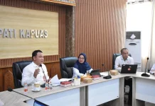 Sekda Kapuas Pimpin Diskusi Satgas MBG dan Observasi SPPG