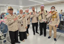 Kepulangan Jamaah Haji Palangka Raya Berjalan Lancar