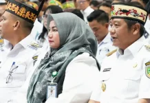Wabup Barito Utara Hadiri Rakerda APDESI Kalteng