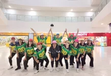 Euforia Sepak Bola Dunia Warnai Kegiatan Line Dance Kalteng