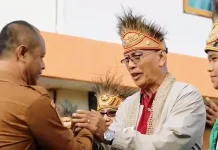 Kontingen Pesparawi Kalteng Tiba di Papua Barat