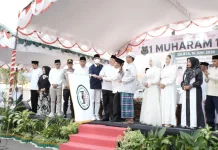 Meriahkan 1 Muharram 1448 H, Bupati Kapuas Lepas 119 Grup Pawai Tahun Baru Islam