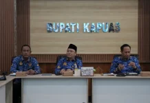 Pemkab Kapuas Gelar Rapat Pengambilan Keputusan Penerbitan KKPR