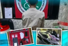 Warga Pelangsian Diciduk Bawa 8,84 Gram Sabu di Sampit