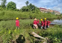 Minimalisasi Risiko Banjir, PUPR Kobar Normalisasi Drainase Jalan Matnor
