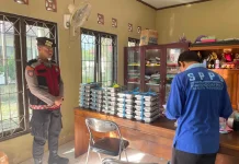 MBG Masih Berjalan, Polresta Palangka Raya Pastikan Distribusi Aman