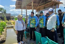 Wakil Bupati Felix Tinjau Gelar Teknologi PENAS XVII Gorontalo