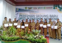 Wali Kota Palangka Raya Resmikan Gedung Baru Puskesmas Menteng dan 3 Pustu