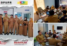 Dinas PUPR Seruyan dan Kobar Selaraskan Instrumen Pengawasan Jasa Konstruksi