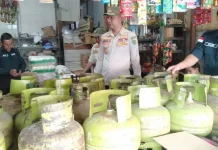 DPKUKMP Palangka Raya Sidak LPG 3 Kilogram Temukan Harga Pangkalan di Atas HET