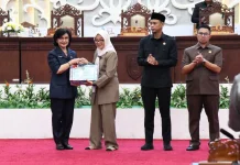WTP sejak 2014, Pemprov Kalteng Serahkan Raperda Pertanggungjawaban APBD 2025