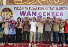 Pemko Palangka Raya Resmikan Pusat Rehabilitasi Narkoba WAN Center