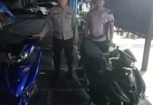 Polresta Palangka Raya Amankan Dua Motor Balap Liar