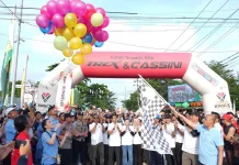 Semangat Kebersamaan Warga Barito Utara saat HUT Bhayangkara