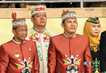 Bupati dan Wabup Mura Hadiri HUT Barito Utara