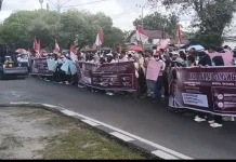 Ratusan SPPG dan Relawan Gelar Aksi Damai Minta MBG Dilanjutkan