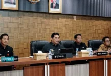 Bupati Barito Utara Pimpin Rakor Percepatan Serapan Anggaran