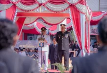 Bupati Kapuas Pimpin Upacara Peringatan ke-80 Hari Bhayangkara