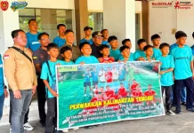 Wakili Kalteng ke Piala Presiden U-12, SSB Pangkalan Bun Resmi Dilepas