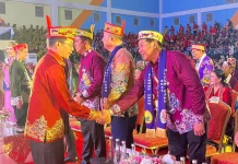 Wakil Bupati Barito Utara Hadiri  Sinode Umum GKE di Puruk Cahu