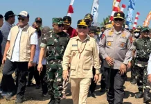 Hadir Panen Raya, Bulog Kalteng Maksimalkan Penyerapan Hasil Pertanian Kapuas