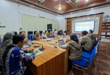 Kawal Program JKN, Inspektorat Kobar Gelar Monev Lintas Perangkat Daerah