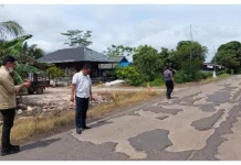 DPRD Pemprov Kalteng Pastikan Perbaikan Jalan Sampit dan Samuda Kotim