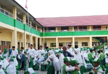 Ratusan Murid Baru MIS Al Jihad Ikuti Masa Ta'aruf