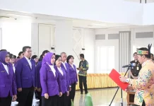 Bupati Pulang Pisau Kukuhkan Pengurus TP Posyandu Periode 2026-2029
