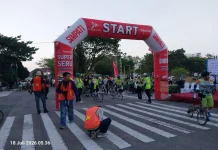 Palangka Raya Bersepeda Promosikan Wisata dan Potensi Daerah