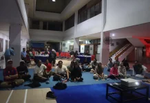 Angkasawan-Angkasawati RRI Palangka Raya Nobar Final Pesta Bola Dunia 2026