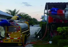 Tanggap Kemarau, Dinas PUPR Kobar Salurkan Air Bersih untuk Warga Kelurahan Baru