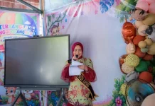 Bunda PAUD Kabupaten Kapuas Tutup Kegiatan MPLS Ceria dan Parenting TK Islamiyah