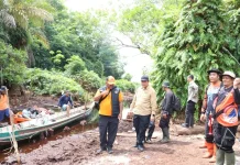 Bupati Pulang Pisau Cek Karhutla Tumbang Nusa, Imbau Salat Istisqa