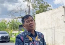 PUPR Palangka Raya Perbaiki Jalan Kawasan Pasar Kahayan