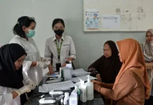 Puskesmas Bukit Hindu Melakukan Pemeriksaan Penyakit TBC