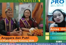 Putra dan Putri Budaya Kalteng 2026 Komitmen Ajak Generasi Muda Lebih Cinta Budaya