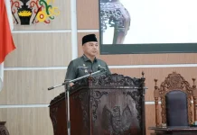 Wabup Kapuas Hadiri Rapat Paripurna ke-6 Masa Persidangan II Tahun Sidang 2026