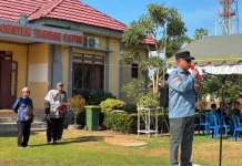 Peningkatan Kapasitas Linmas Kecamatan Tamban Catur Kabupaten Kapuas