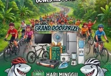 Komunitas Gowes Hiu Putih Gelar Gowes Merdeka Sambut HUT Ke-81 RI