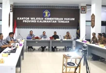 Kemenkum Kalteng Harmonisasi Empat Produk Hukum Murung Raya