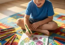 Mendorong Kreativitas dan Imajinasi Melalui Aktivitas Mewarnai