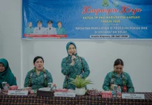 Ketua TP PKK Kapuas Perkuat Program Kerja 2026 Saat Kunker ke Kecamatan Selat