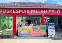 Diskominfosantik Kapuas Sosialisasikan PPID dan Bagikan Spanduk Cegah Stunting