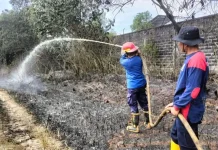 Dinas Pemadam Kebakaran Kota Palangka Raya Gencarkan Edukasi di Musim Kemarau