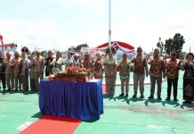 Gubernur Kalteng Agustiar Sabran Pimpin Upacara Hari Jadi ke-24 Mura