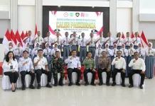 Wabup Pulang Pisau Resmi Buka Pemusatan Diklat Calon Paskibraka 2026