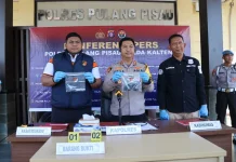 Polres Pulang Pisau Ungkap Pelaku Pembakaran di Banama Tingang
